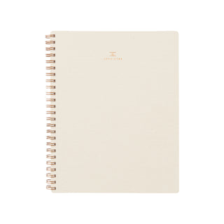 Appointed Stationery Natural Linen Workbook - La Gent Thoughtful Gifts