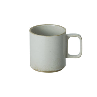 Japan Hasami Porcelain Ceramics Pottery Medium Gloss Grey Mug - La Gent Thoughtful Gifts