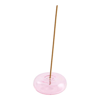 Maison Balzac Pink Pebble Glass Incense Holder - La Gent Thoughtful Gifts