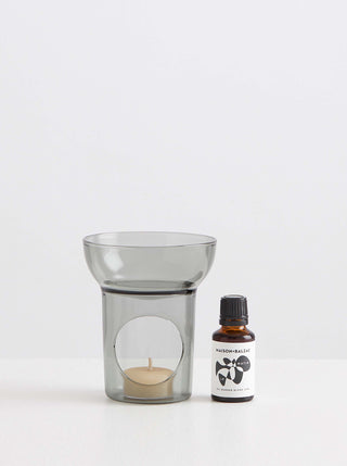 Maison Balzac Smoke Grey Brule Parfum Oil Burner - La Gent Thoughtful Gifts