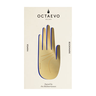 Octaevo Stationery Brass Hamsa Bookmark - La Gent Thoughtful Gifts