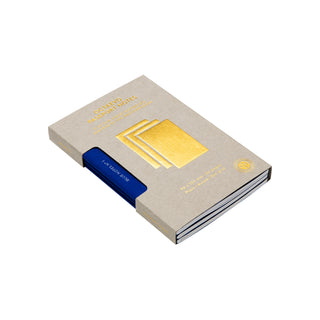 Octaevo Stationery Passport Blue Notes Box of 3 - La Gent Thoughtful Gifts