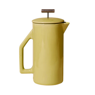 YIELD Chartreuse Ceramic French Press - La Gent Thoughtful Gifts