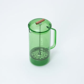 YIELD Green Glass French Press - La Gent Thoughtful Gifts