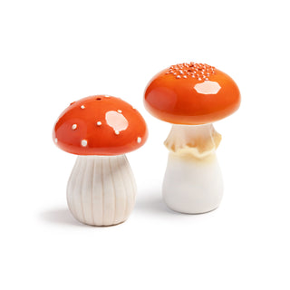 &Klevering Mushroom Salt & Pepper Shakers - La Gent Thoughtful Gifts