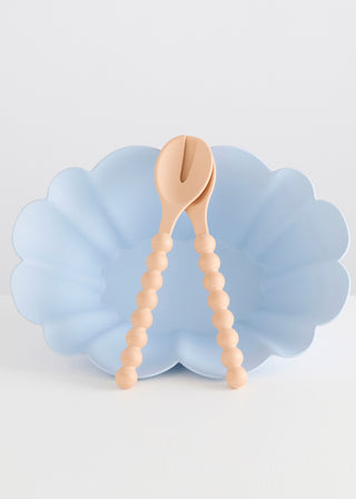Maison Balzac Beige Cloud Serving Spoons - La Gent Thoughtful Gifts