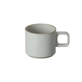 Japan Hasami Porcelain Ceramics Pottery Small Gloss Grey Mug - La Gent Thoughtful Gifts