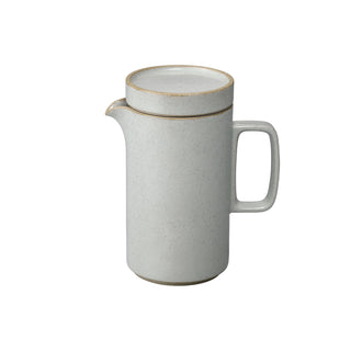 Japan Hasami Porcelain Ceramics Pottery Gloss Grey Tall Teapot - La Gent Thoughtful Gifts