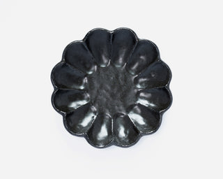Kaneko Kohyo Black Rinka Porcelain Plate - La Gent Thoughtful Gifts