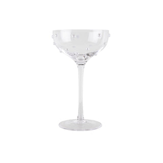 LEPELCLUB Let's Drink Pearls Clear Cocktail Glass - La Gent Thoughtful Gifts