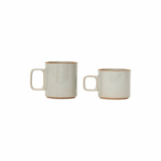 Japan Hasami Porcelain Ceramics Pottery Gloss Grey Mug - La Gent Thoughtful Gifts