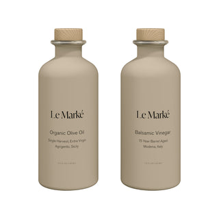 Le Marké Olive Oil and Balsamic Vinegar Tavola Set - La Gent Thoughtful Gifts