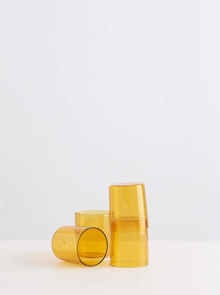 Maison Balzac Medium Miel Honey Tumbler Set of 4 - La Gent Thoughtful Gifts