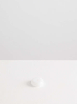 Maison Balzac Opaque White Pebble Glass Incense Holder - La Gent Thoughtful Gifts