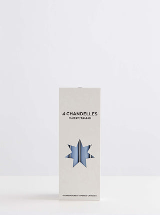 Maison Balzac Sky Tapered Chandelle Set of 4 - La Gent Thoughtful Gifts