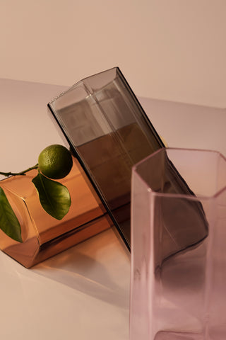 Maison Balzac Tall Smoke Grey Coucou Glass Set of 2 - La Gent Thoughtful Gifts