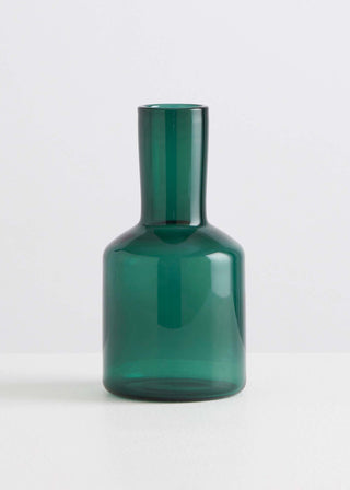 Maison Balzac Teal Carafe & Glass - La Gent Thoughtful Gifts