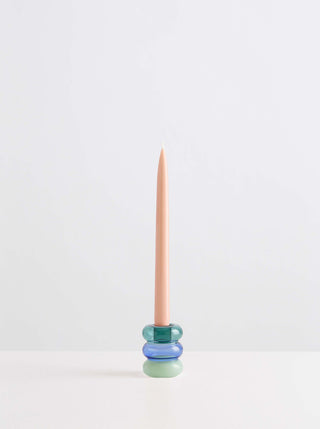 Maison Balzac Teal, Azure & Mint Petite Pauline Candle Holder - La Gent Thoughtful Gifts