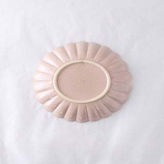 Marumitsu Poterie Large Pink Blossom Plate - La Gent Thoughtful Gifts