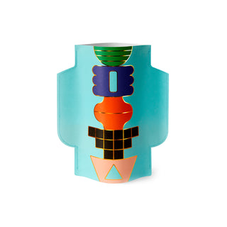 Octaevo Stationery Blue Templo Paper Vase - La Gent Thoughtful Gifts