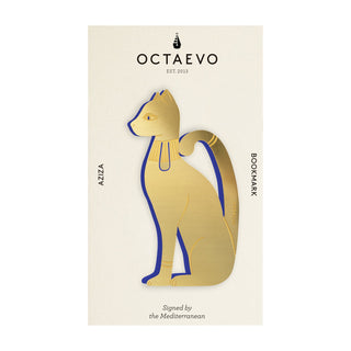 Octaevo Stationery Brass Aziza Bookmark - La Gent Thoughtful Gifts