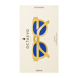 Octaevo Stationery Brass Riviera Bookmark - La Gent Thoughtful Gifts