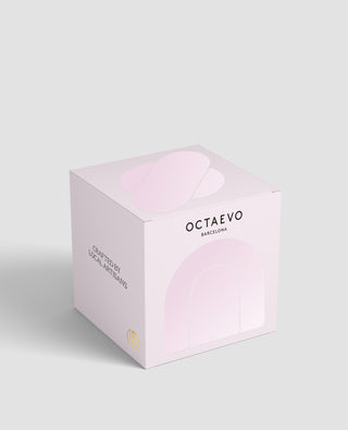 Octaevo Pale Rose Templo Candle Sculpture Box - La Gent Thoughtful Gifts