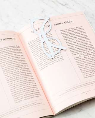 Octaevo White Riviera Bookmark - La Gent Thoughtful Gifts