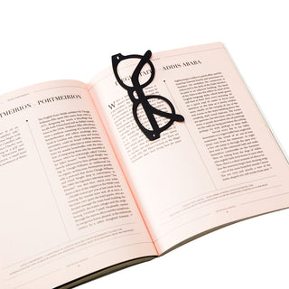 Octaevo Stationery Black Riviera Bookmark – La Gent Thoughtful Gifts