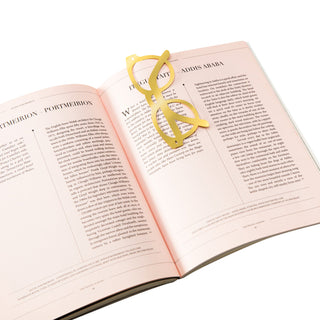 Octaevo Stationery Brass Riviera Bookmark - La Gent Thoughtful Gifts