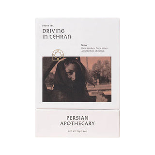 Persian Apothecary Driving in Tehran Black Loose Leaf Tea - La Gent Thoughtful Gifts