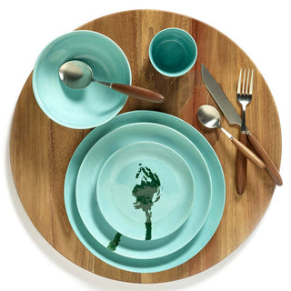 Serax Ottolenghi FEAST Extra Small Azure & Green Artichoke Plate - La Gent Thoughtful Gifts