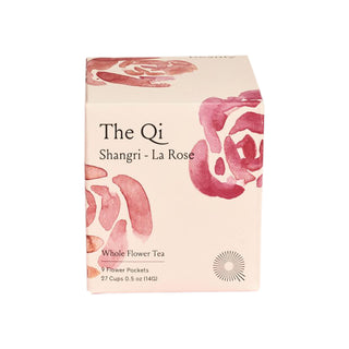 The Qi Shangri-La Rose Flower Tea - La Gent Thoughtful Gifts