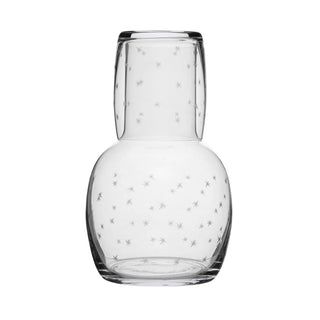 The Vintage List Stars Crystal Carafe & Glass - La Gent Thoughtful Gifts
