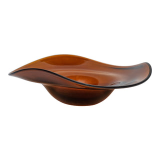 Urban Nature Culture Wave Glass Serving Bowl - La Gent Thoughtful Gifts