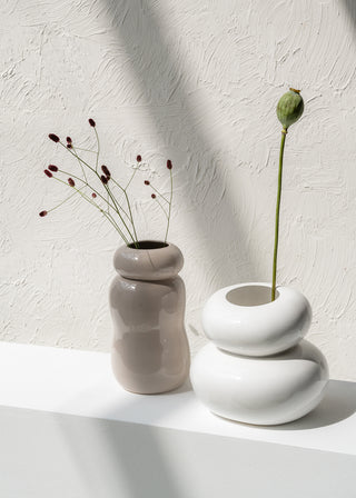 Urban Nature Culture White Pebbles Vase - La Gent Thoughtful Gifts