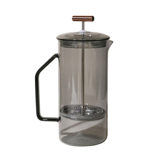 YIELD Grey Glass French Press - La Gent Thoughtful Gifts