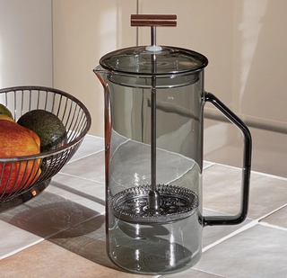 YIELD Grey Glass French Press - La Gent Thoughtful Gifts